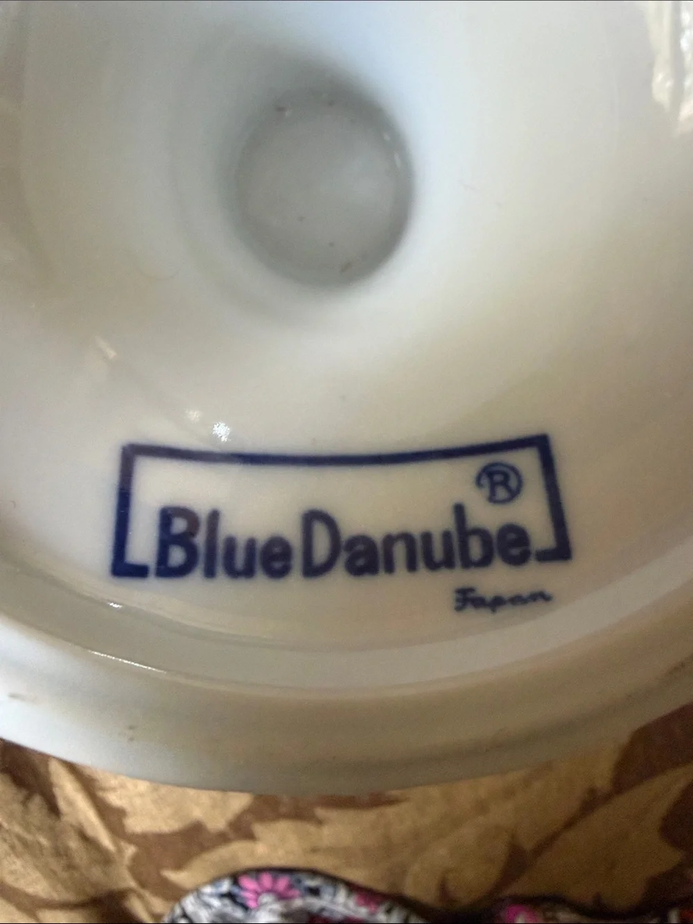 Blue Danube vintage blue